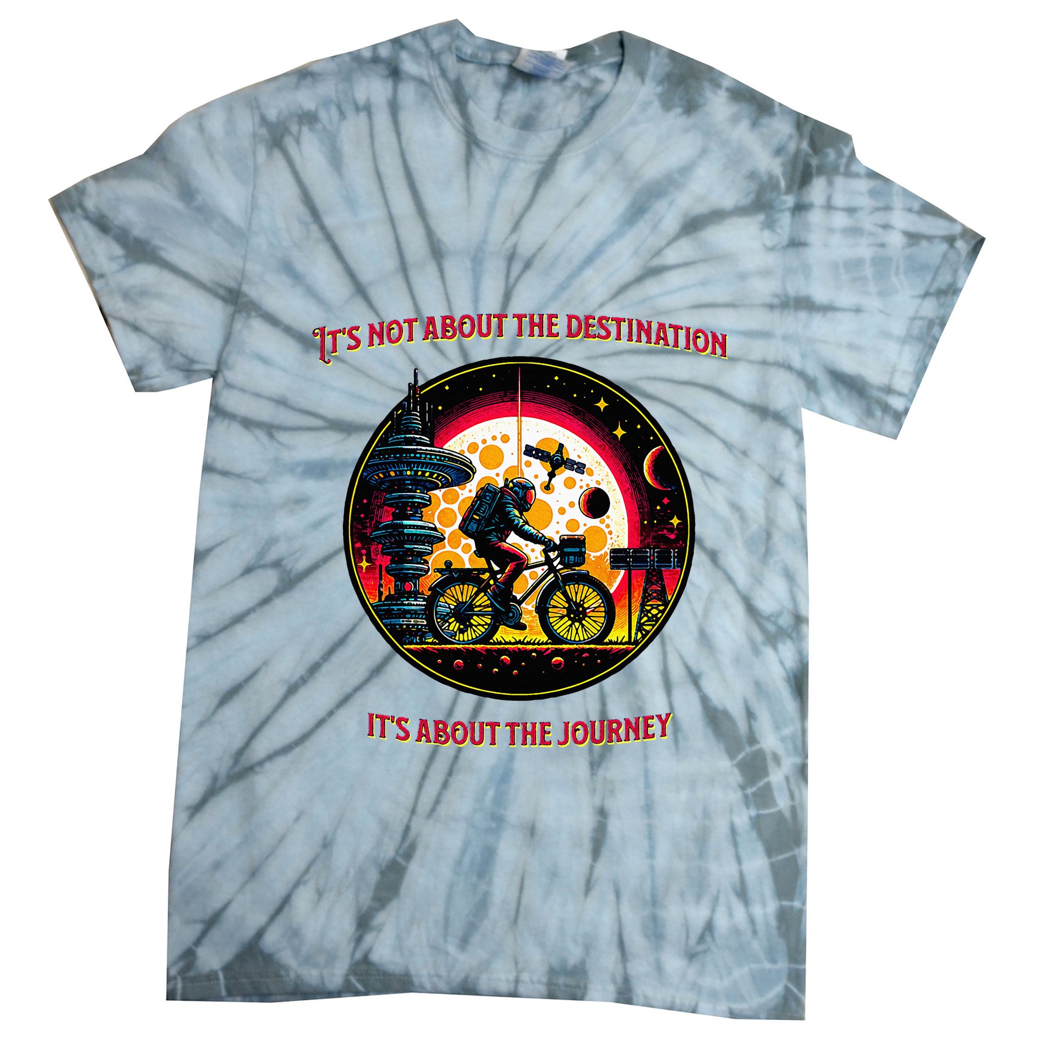 Bike Journey Tie-Dye T-Shirt