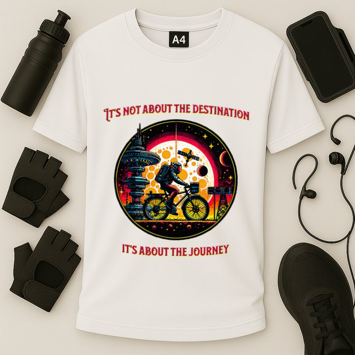 Bike Journey Cooling Performance Crew T-Shirt
