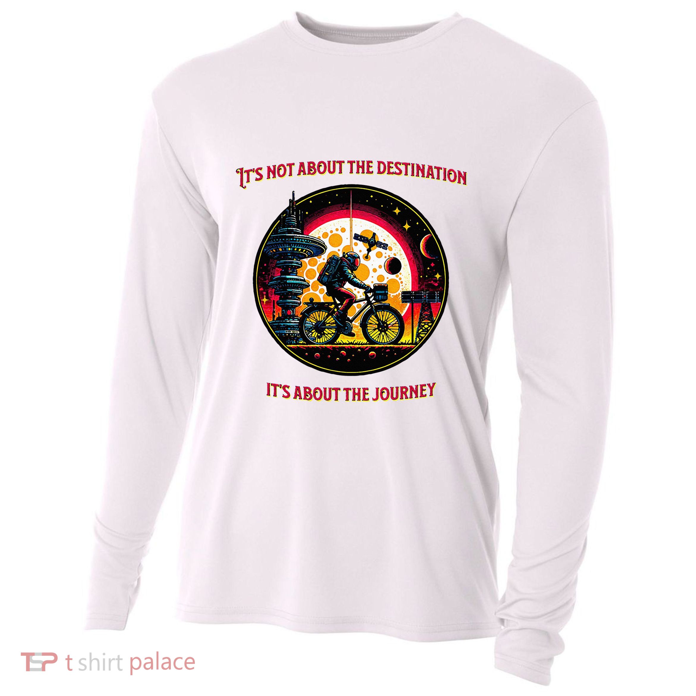 Bike Journey Cooling Performance Long Sleeve Crew