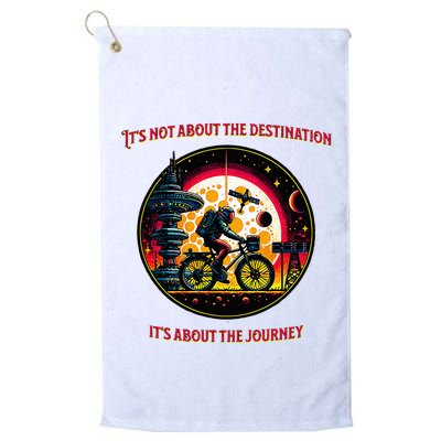 Bike Journey Golf Towel