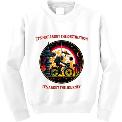 Bike Journey Kids Sweatshirt