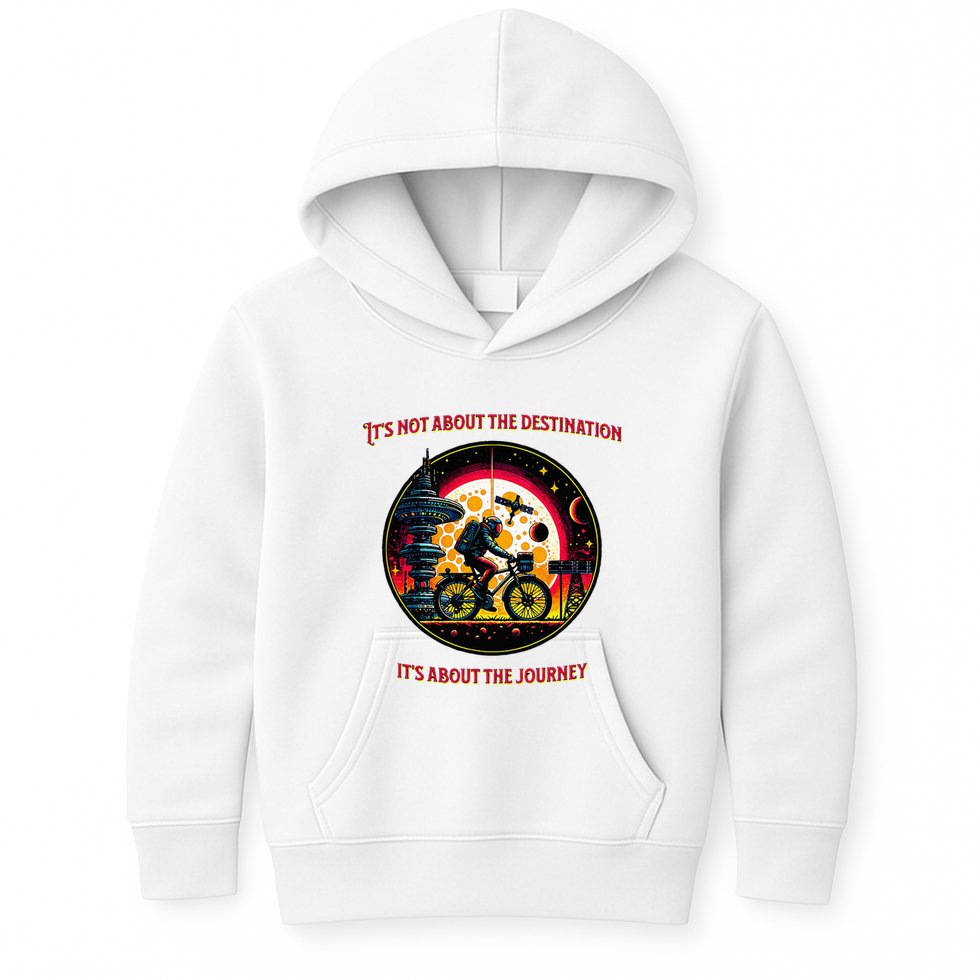 Bike Journey Kids Hoodie