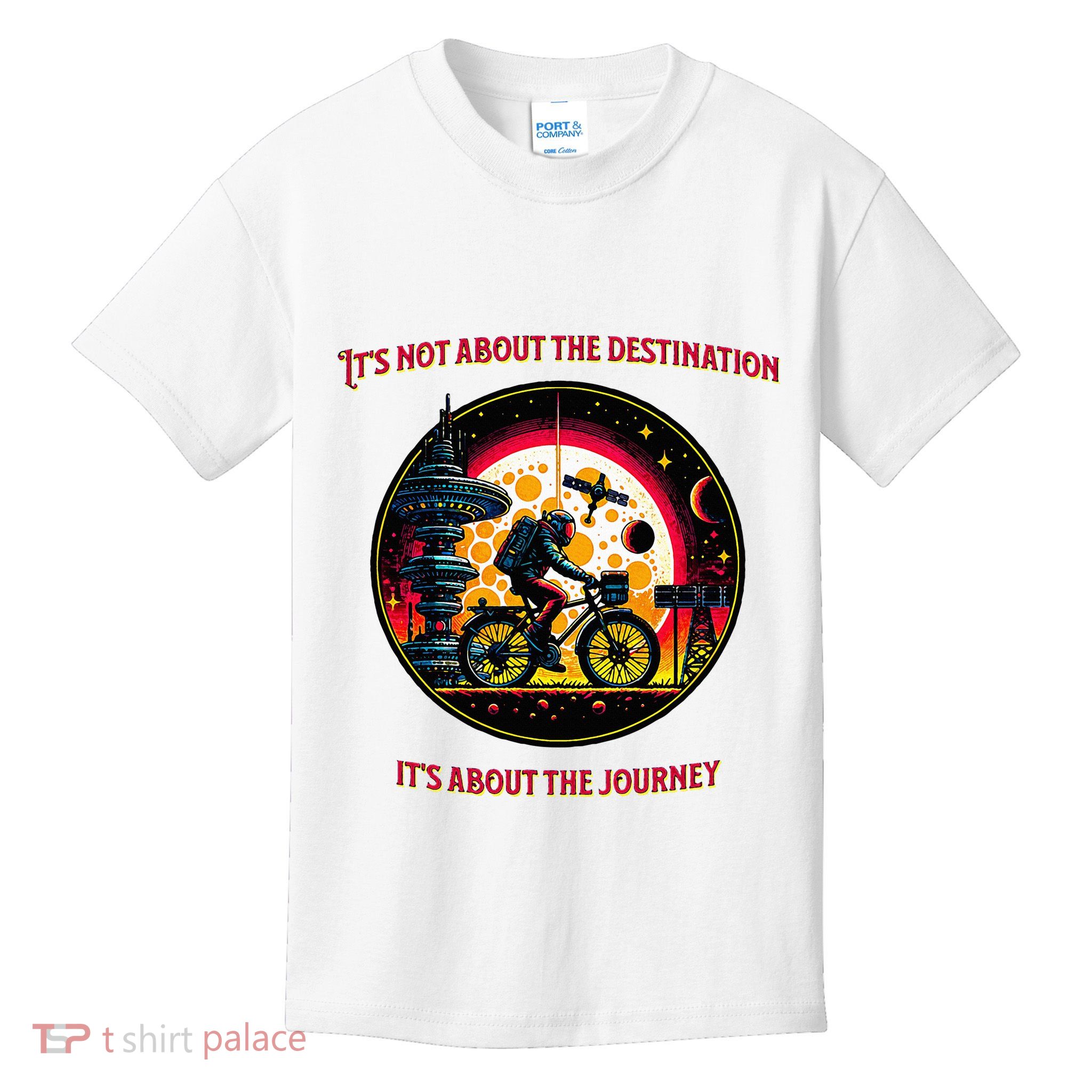 Bike Journey Kids T-Shirt
