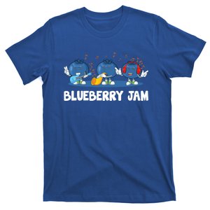 Blueberry Jam Blueberries Partying Funny Blueberry Lover Gift T-Shirt