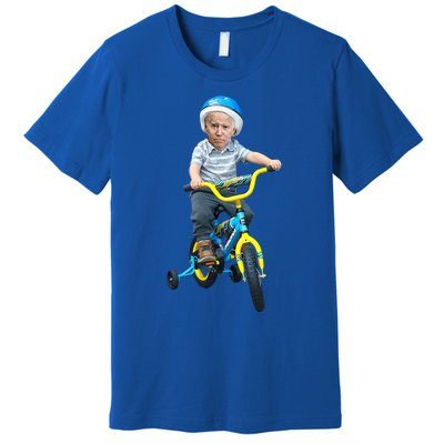 Baby Joe Biden On Tricycle Premium T-Shirt