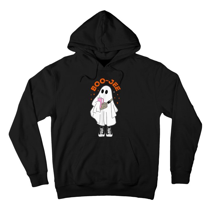 Boo Jee Boujee Funny Halloween Cute Boo Ghost Spooky Costume Hoodie