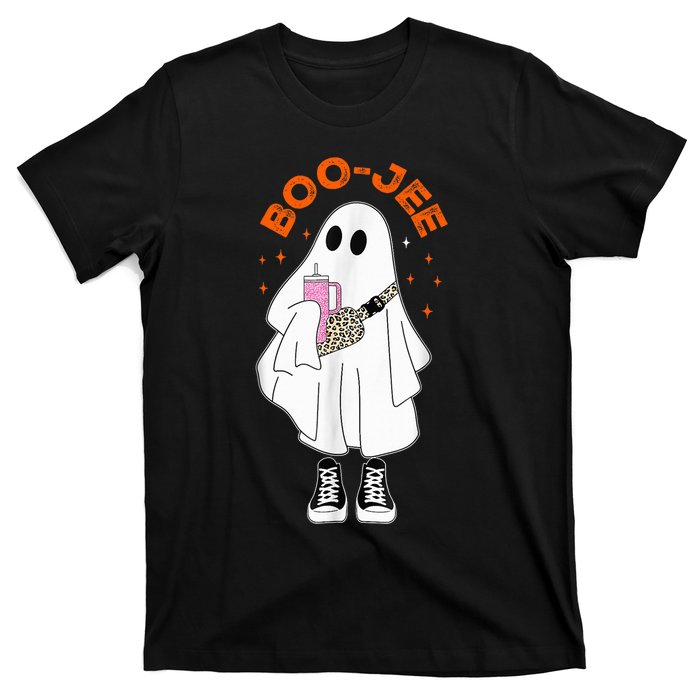 Boo Jee Boujee Funny Halloween Cute Boo Ghost Spooky Costume T-Shirt