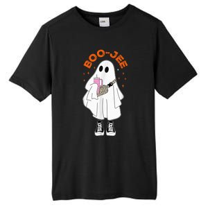 Boo Jee Boujee Funny Halloween Cute Boo Ghost Spooky Costume Tall Fusion ChromaSoft Performance T-Shirt