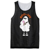 Boo Jee Boujee Funny Halloween Cute Boo Ghost Spooky Costume Mesh Reversible Basketball Jersey Tank