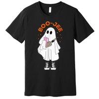 Boo Jee Boujee Funny Halloween Cute Boo Ghost Spooky Costume Premium T-Shirt