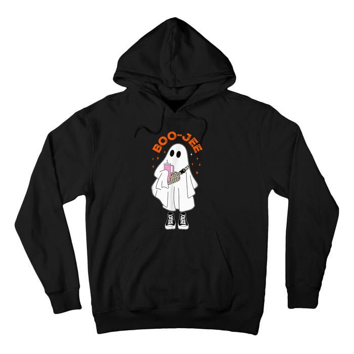 Boo Jee Boujee Funny Halloween Cute Boo Ghost Spooky Costume Tall Hoodie