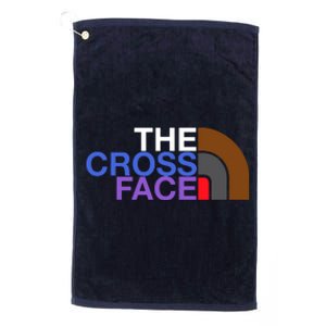 Brazilian Jiujitsu BJJ The Cross Face Position Platinum Collection Golf Towel