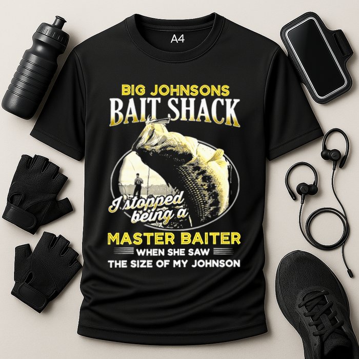 Big Johnsons Bait Shack Cooling Performance Crew T-Shirt