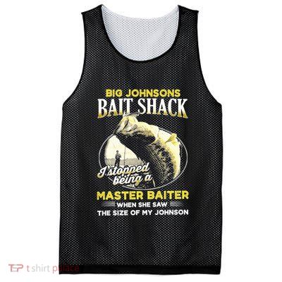 Big Johnsons Bait Shack Mesh Reversible Basketball Jersey Tank