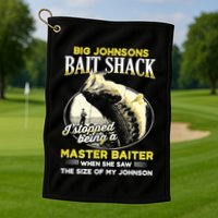 Big Johnsons Bait Shack Golf Towel
