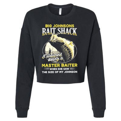Big Johnsons Bait Shack Cropped Pullover Crew
