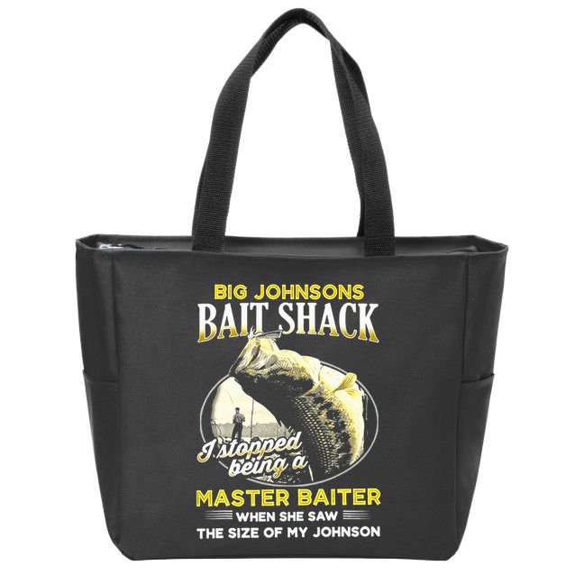 Big Johnsons Bait Shack Zip Tote Bag