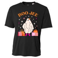 Boo Jee Boujee Funny Halloween Cute Boo Ghost Spooky Costume Cooling Performance Crew T-Shirt