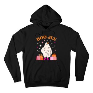 Boo Jee Boujee Funny Halloween Cute Boo Ghost Spooky Costume Hoodie