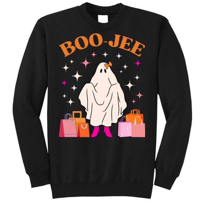 Boo Jee Boujee Funny Halloween Cute Boo Ghost Spooky Costume Sweatshirt