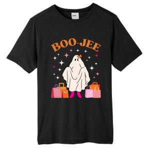 Boo Jee Boujee Funny Halloween Cute Boo Ghost Spooky Costume Tall Fusion ChromaSoft Performance T-Shirt