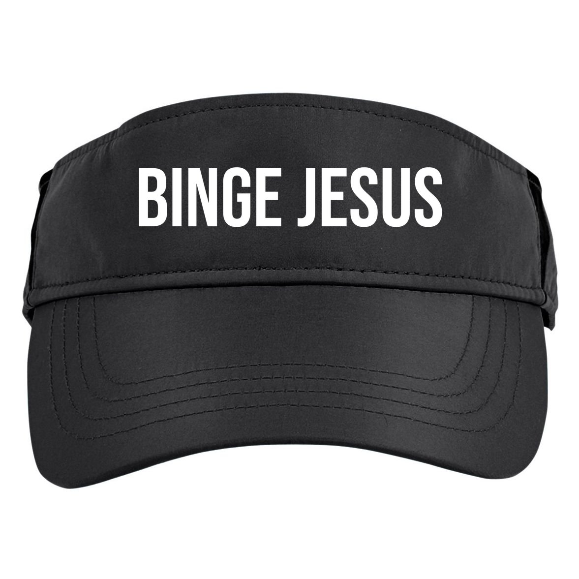 Binge Jesus Adult Drive Performance Visor