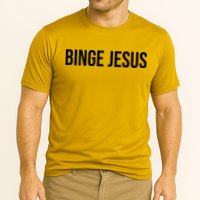 Binge Jesus Cooling Performance Crew T-Shirt