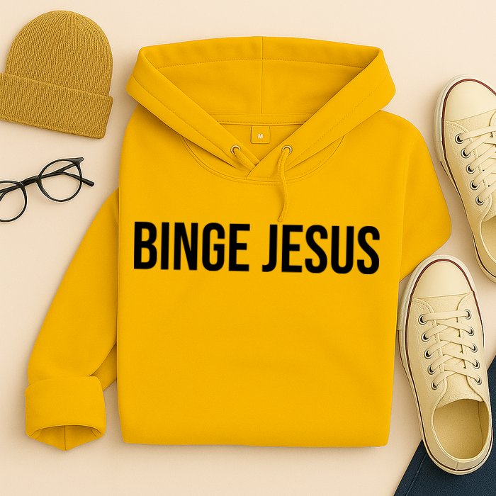 Binge Jesus Hoodie