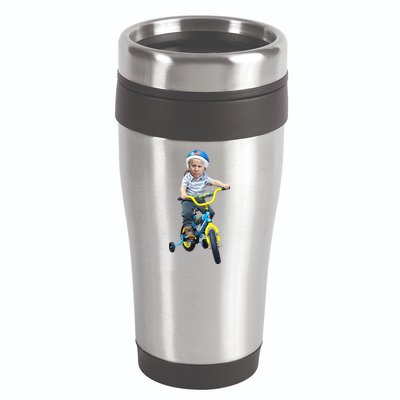 Baby Joe Biden On Tricycle Funny Joe Biden Bike 16oz Travel Tumbler