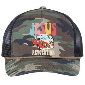 Boho Jesus-Revolution, Christian Faith Based Jesus Costume Retro Rope Trucker Hat Cap