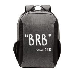 BRB Jesus Christ Resurrection Christianity Gospel Christian Vector Backpack