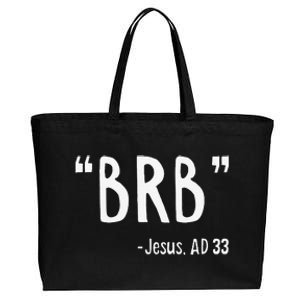 BRB Jesus Christ Resurrection Christianity Gospel Christian Cotton Canvas Jumbo Tote