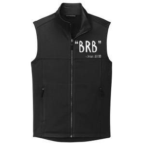 BRB Jesus Christ Resurrection Christianity Gospel Christian Collective Smooth Fleece Vest