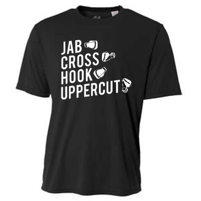 Boxing Jab Cross Hook Uppercut Boxer Tee 6848 Cooling Performance Crew T-Shirt