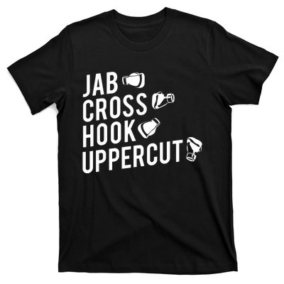 Boxing Jab Cross Hook Uppercut Boxer Tee 6848 T-Shirt