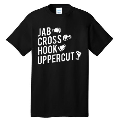 Boxing Jab Cross Hook Uppercut Boxer Tee 6848 Tall T-Shirt