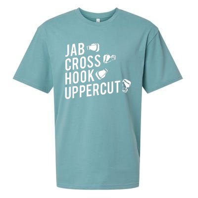 Boxing Jab Cross Hook Uppercut Boxer Tee 6848 Sueded Cloud Jersey T-Shirt