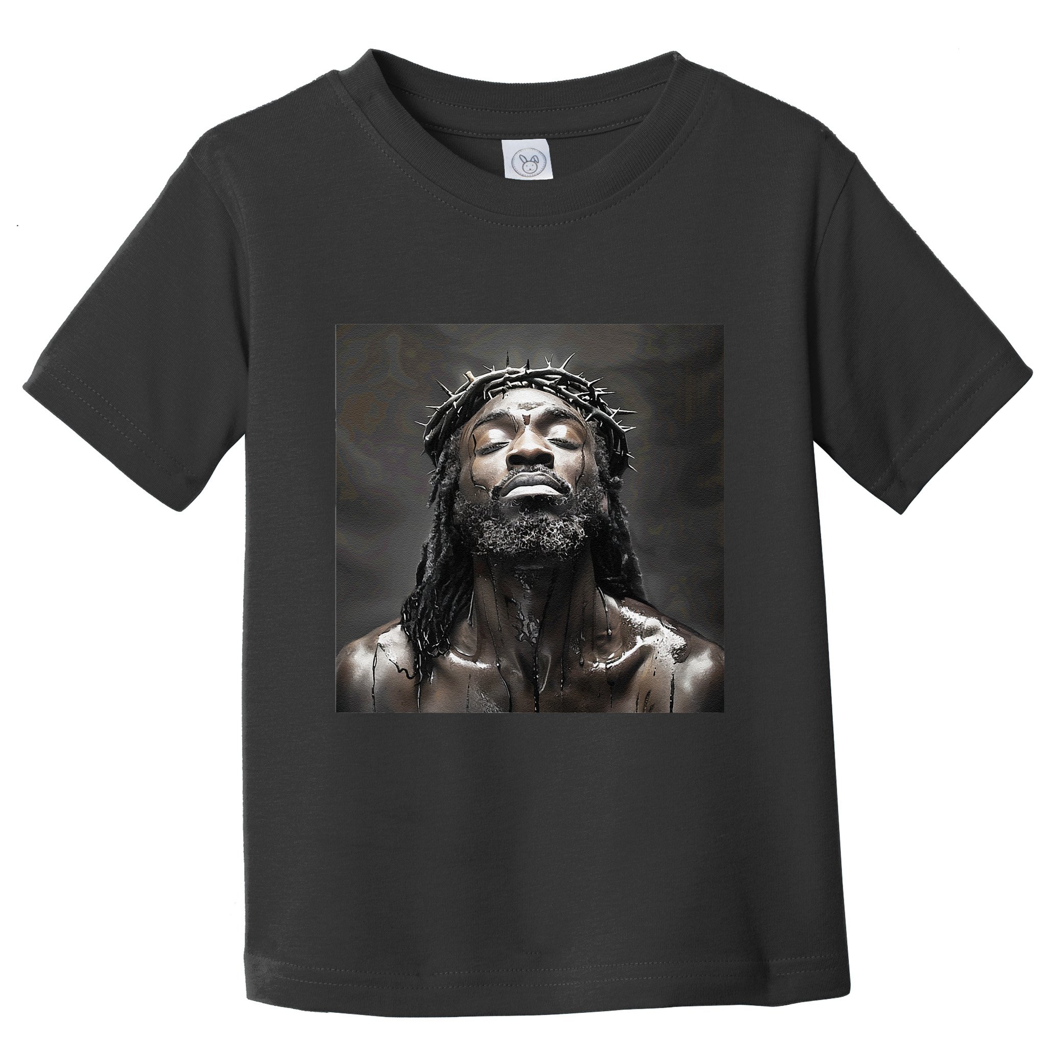 Black Jesus Christianity Church Christ Jesus Toddler T-Shirt