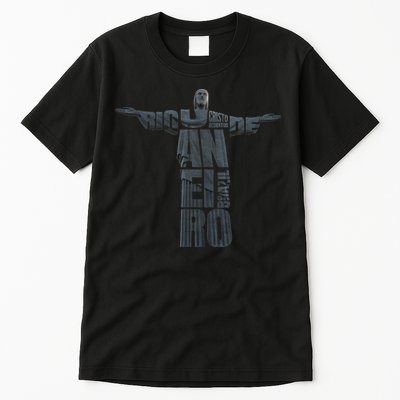 Brazil Jesus Christ Rio De Janeiro Cristo Souvenir Tall T-Shirt
