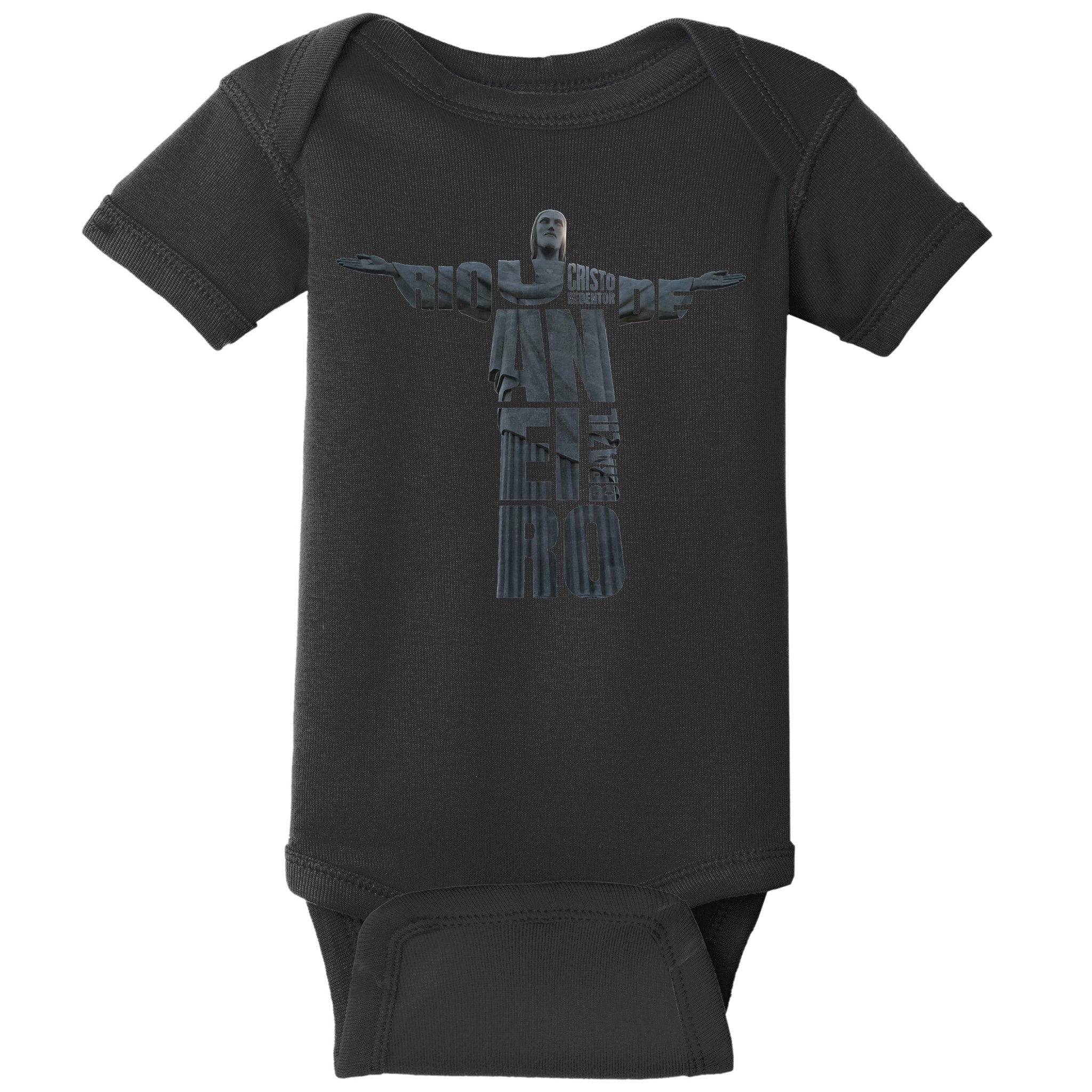 Brazil Jesus Christ Rio De Janeiro Cristo Souvenir Baby Bodysuit