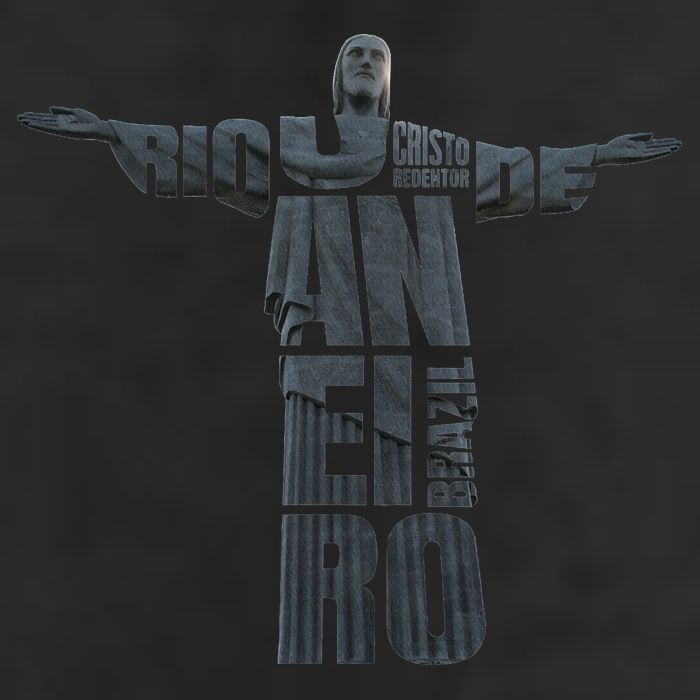 Brazil Jesus Christ Rio De Janeiro Cristo Souvenir Hat