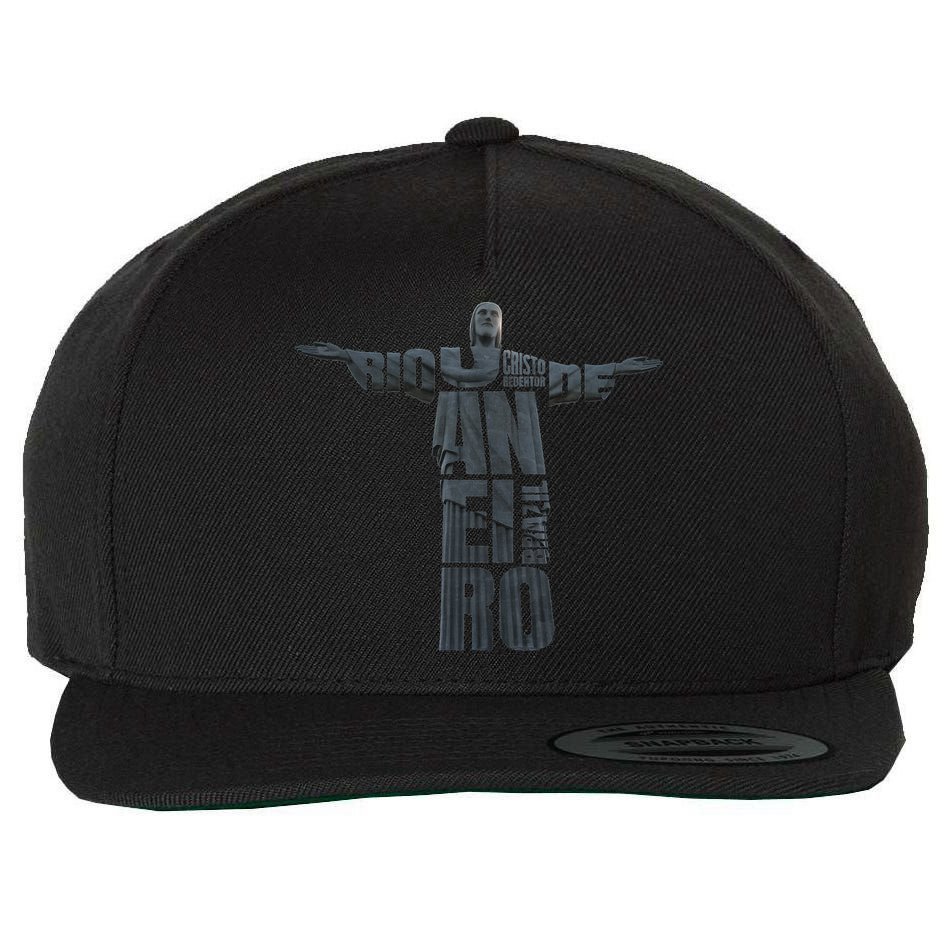 Brazil Jesus Christ Rio De Janeiro Cristo Souvenir Wool Snapback Cap