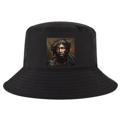 Black Jesus Christianity Church Christ Jesus Cool Comfort Performance Bucket Hat