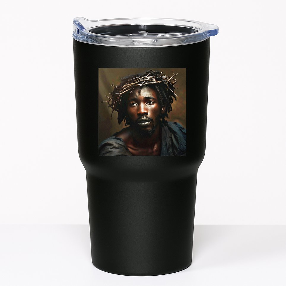 Black Jesus Christianity Church Christ Jesus Tumbler