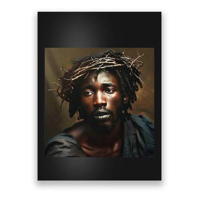 Black Jesus Christianity Church Christ Jesus Poster