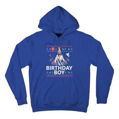 Birthday Jesus Christ Christmas Sweater Funny Jesus Gift Hoodie