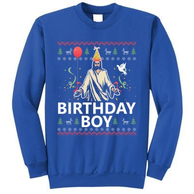 Birthday Jesus Christ Christmas Sweater Funny Jesus Gift Sweatshirt