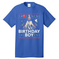 Birthday Jesus Christ Christmas Sweater Funny Jesus Gift Tall T-Shirt