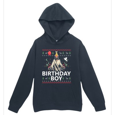 Birthday Jesus Christ Christmas Sweater Funny Jesus Gift Urban Pullover Hoodie