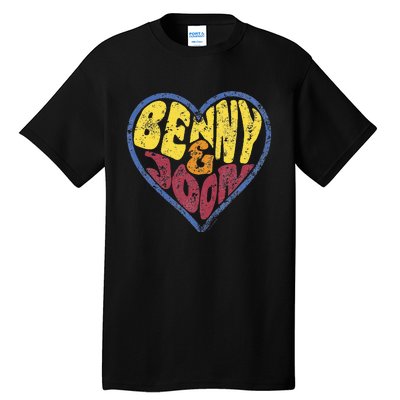 Benny & Joon Coorful Heart Shaped Tall T-Shirt